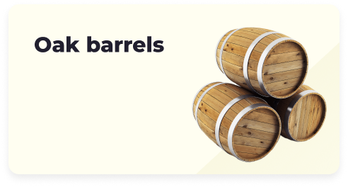 Oak barrels